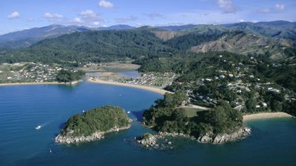 Le parc national Abel Tasman, en Nouvelle-Zélande, le 28 septembre 2015. (ROBERT HARDING PRODUCTIONS / ROBERT HARDING HERITAGE / AFP)