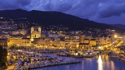 Le port de Bastia, en Corse, le 13 mai 2014. (STEPHANE LEMAIRE / HEMIS.FR / AFP)