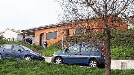 Le domicile&nbsp;de Delphine Jubillar à Cagnac-les-Mines dans le Tarn, disparue depuis la nuit du 15 décembre. (PASCALE DANYEL / FRANCE-BLEU OCCITANIE)