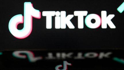 Le logo TikTok sur un smartphone, le 24 mars 2023. (KIRILL KUDRYAVTSEV / AFP)