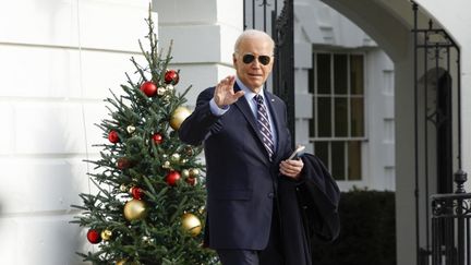 Le président des Etats-Unis Joe Biden, à Washington, le 5 décembre 2023. (ANNA MONEYMAKER / GETTY IMAGES NORTH AMERICA / AFP)