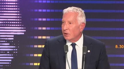 Philippe Ballard, le 22 août 2024. (FRANCEINFO / RADIO FRANCE)