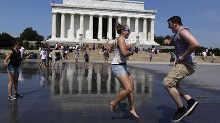 Washington (Etats-Unis), 40 &deg;C, le 3 juillet 2012. (LARRY DOWNING / REUTERS)