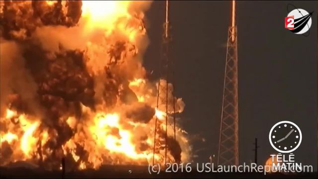 Floride : une fusée de Space X explose sur son pas de tir