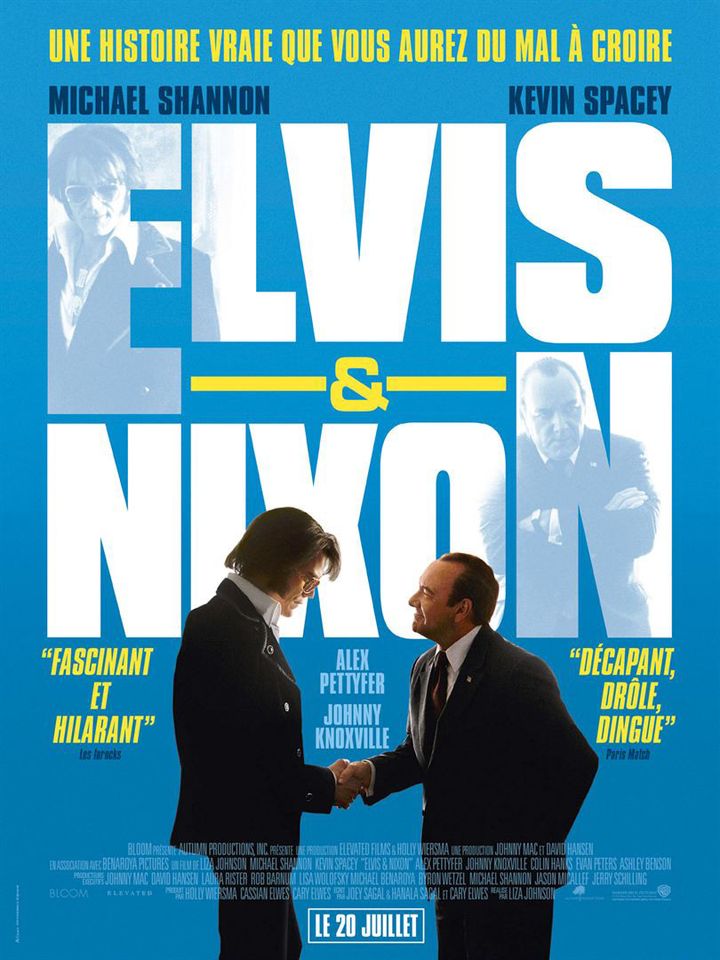 "Elvis et Nixon" : l'affiche française
 (Warnet Bros. France)