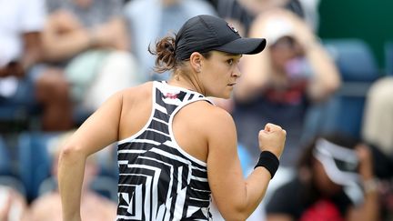 La joueuse de tennis australienne Ashleigh Barty, lors de la finale du tournoi de Birmingham (Royaume-Uni), le 23 juin 2019. (CARL RECINE / REUTERS)