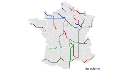 Un rapport rendu au gouvernement le 26 mai 2015 pr&eacute;conise de revoir en profondeur le r&eacute;seau de trains Intercit&eacute;s. (FRANCETV INFO)