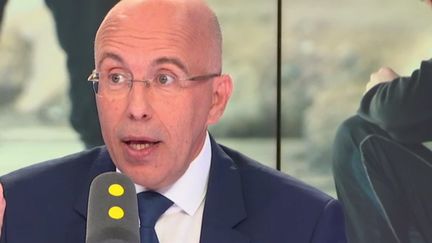 Eric Ciotti, député Les Républicains, conseiller départemental des Alpes-Maritimes, invité le 4 juillet 2018 sur franceinfo. (RADIO FRANCE / FRANCE INFO)