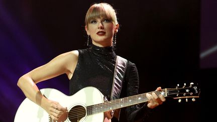 La chanteuse&nbsp;Taylor Swift en concert à Nasville dans le Tenessee le 20 septembre 2022 (TERRY WYATT / GETTY IMAGES NORTH AMERICA)