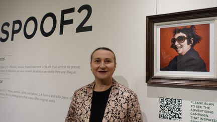 Nathalie Croquet à la galerie Joyce, mars 2016
 (Corinne Jeammet)