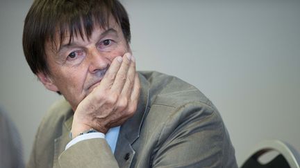 Nicolas Hulot à Angers (Maîne-et-Loire), le 7 juin 2017. (JEAN-SEBASTIEN EVRARD / AFP)