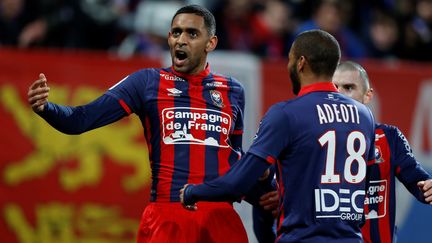 Ronny Rodelin a libéré Caen (CHARLY TRIBALLEAU / AFP)