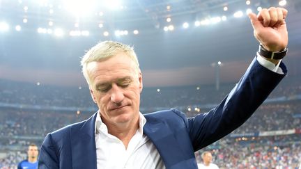 Didier Deschamps déçu pour ses joueurs et les supporters (PATRIK STOLLARZ / AFP)