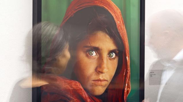 &nbsp; (Photo prise par Steve McCurry en 1984 © Jens Meyer/AP/SIPA)