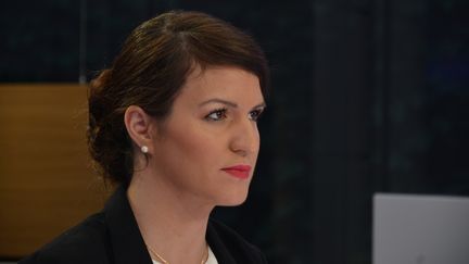 Marlène Schiappa, secrétaire d'État chargée de l'Égalité entre les femmes et les hommes. (JEAN-CHRISTOPHE BOURDILLAT / RADIO FRANCE)