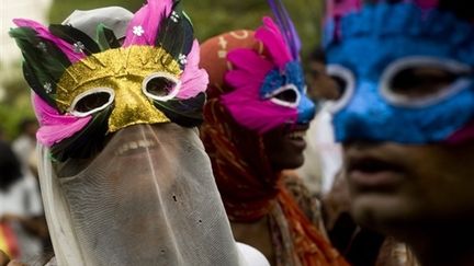 La Gay Pride de New Delhi, le 28 juin 2009 (© AFP / Pedro Ugarte)