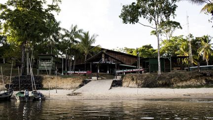 La commune de&nbsp;Camopi, en Guyane française, le 19 novembre 2017. (MAXPP)