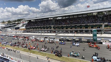 Une vue des 24 heures du Mans le 14 juin 2014. (FLORENT GOODEN / DPPI MEDIA / AFP)