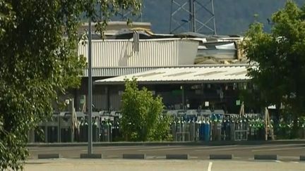 Le site de l'usine Air Products de Saint-Quentin-Fallavier (Is&egrave;re), le 26 juin 2015. ( FRANCE 3)