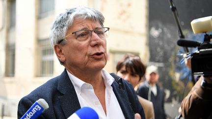 Le député LFI de Seine-Saint-Denis Eric Coquerel, le 3 mai 2022 à Paris. (BERTRAND GUAY / AFP)