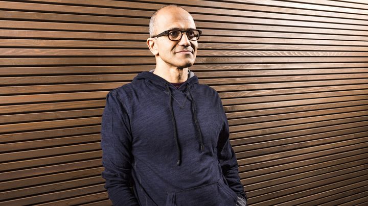 Le nouveau directeur g&eacute;n&eacute;ral de Microsoft, Satya Nadella, sur une photo publi&eacute;e par le groupe le 4 f&eacute;vrier 2014, jour de l'annonce de sa nomination.&nbsp; (HO / MICROSOFT)