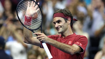 Roger Federer tranquille au premier tour de l'US Open (MATTHEW STOCKMAN / GETTY IMAGES NORTH AMERICA)