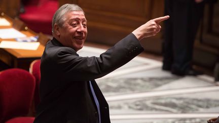 Le député UDI Francois Rochebloine à&nbsp;l'Assemblée nationale lors de la séance des questions au gouvernement, le 13 janvier 2016.&nbsp; (FRANCOIS LAFITE / MAXPPP)