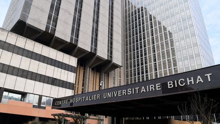 L'hôpital l'hôpital Bichat - Claude-Bernard, à Paris, en 2020. (ALAIN JOCARD / AFP)