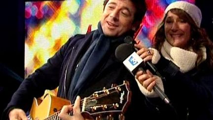 Patrick Bruel et Daniela Lumbroso à Reims
 (France3 / Culturebox)