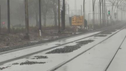 Tempête Justine : le trafic ferroviaire perturbé dans le sud-ouest (Capture d'écran franceinfo)