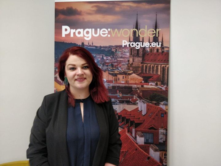 &nbsp;Barbora Hruba de Prague City tourism. (ERIC AUDRA / RADIO FRANCE)