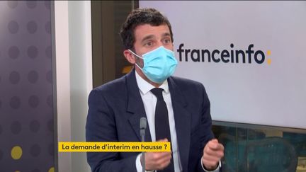 Alexandre Viros, Président d'Adecco France (FRANCE INFO/ RADIO FRANCE)