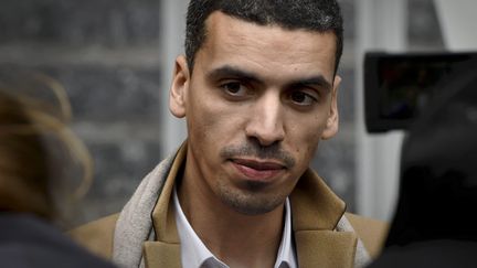 Me Mourad Battikh, avocat de la famille de ces victimes au procès de Pierre Palmade (photo du 1er avril 2022). (XAVIER DE FENOYL / MAXPPP)