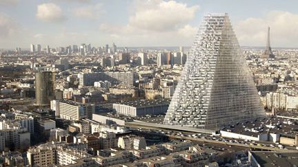 Tour triangle, image du cabinet d'architecture  Herzog &amp; de Meuron
 ( France Skyscaper / SIPA)