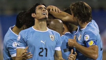 L'attaquant uruguayen Edinson Cavani