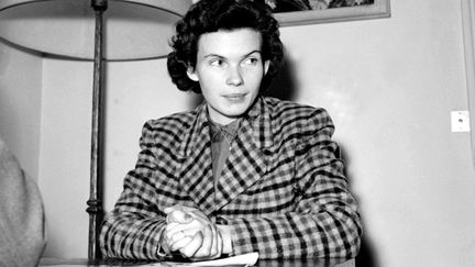 Danielle Mitterrand dans les ann&eacute;es 50. (DALMAS / SIPA)