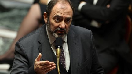 Le ministre de la Santé François Braun, le 22 novembre 2022, à l'Assemblée nationale, à Paris. (THOMAS SAMSON / AFP)