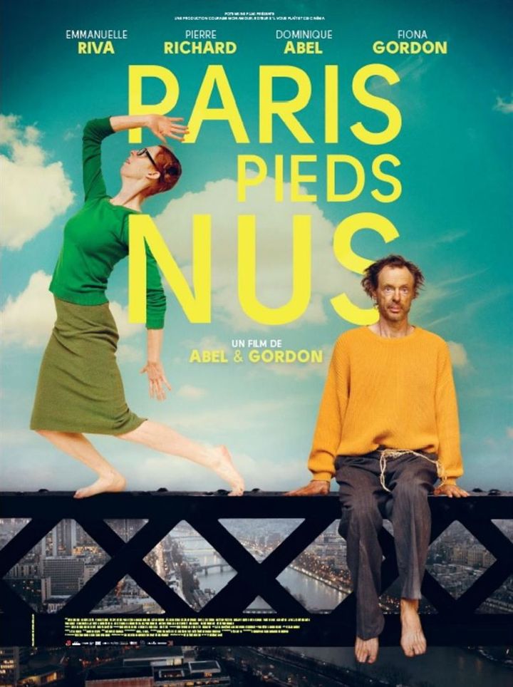 "Paris pied nus' : l'affiche 
 (Potemkine Films)