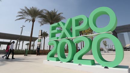 Le site de l'exposition universelle de Dubai (27 janvier 2021) (ALI HAIDER / EPA / MAXPPP)