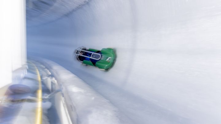 La piste olympique de bobsleigh de La Plagne est considérée comme l’une des pistes les plus techniques au monde. (LOUISGARNIERPHOTO.COM)