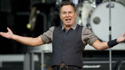 Bruce Springsteen sur scène à Munich (Allemagne) le 26 juin 2013.
 (Lukas Barth / DPA / AFP)