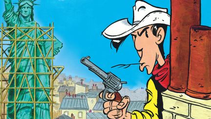 Bande dessinée : Lucky Luke à Paris