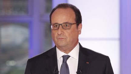 François Hollande dans l'émission "Dialogues citoyens" sur France 2, le 14 avril 2016. (MAXPPP)