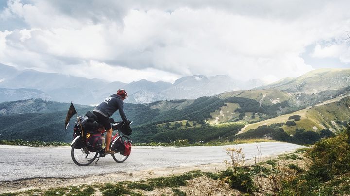 Depuis 2019, Kevin Simon a parcouru plus de 5000 km à vélo principalement dans la partie sud de la France. (KEVIN SIMON)