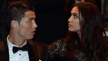 Cristiano Ronaldo et Irina Shayk (FABRICE COFFRINI / AFP)