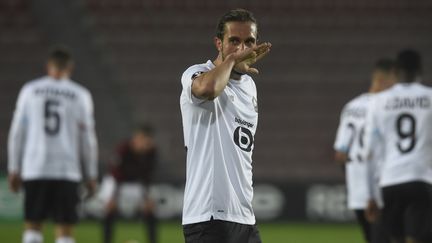 Déjà 4 buts en Ligue Europa pour Yusuf Yaziçi. (MICHAL CIZEK / AFP)