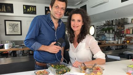 Laurent Mariotte et Marie-Sophie L&nbsp; (LAURENT MARIOTTE / RADIO FRANCE)