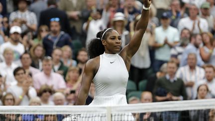 La rage de Serena (ADRIAN DENNIS / AFP)