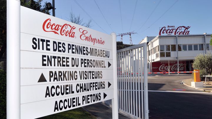 Le site Coca-Cola des Pennes-Mirabeau (Bouches-du-Rh&ocirc;ne), le 9 septembre 2011. (GERARD JULIEN / AFP)