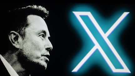 Elon Musk a racheté le réseau social Twitter le 27 octobre 2022 et il l'a renommé X le 24 juillet 2023. (JONATHAN RAA / NURPHOTO)